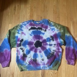 MADHAPPY tie-dye limited edition sweatshirt L